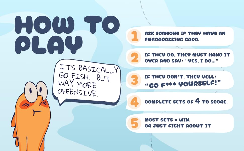 Go Fuck Yourself!The Adult Version of Go Fish You Always Wanted